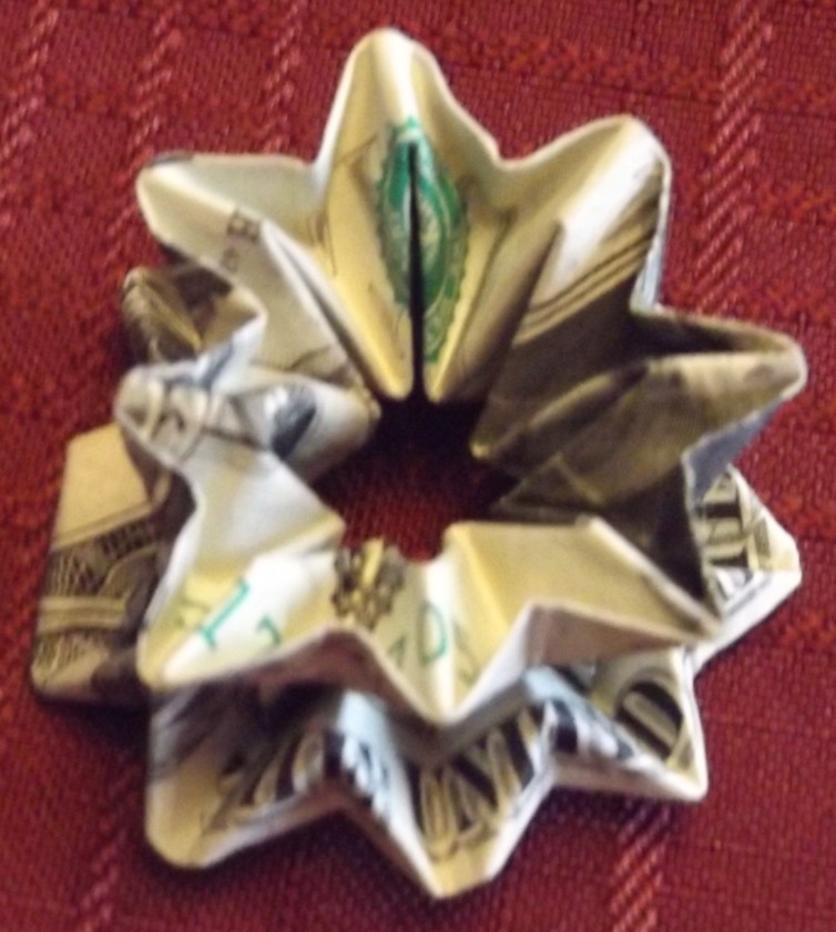 Joshua's-Origami-Folded-$1-Bills